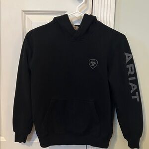 Ariat boys Black Sweatshirt with Logo nice condition